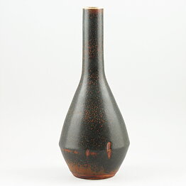 Carl-Harry Stålhane (1960s) Unique Brown Vase 24 cm
