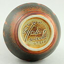 Carl-Harry Stålhane (1960s) Unique Brown Vase 24 cm