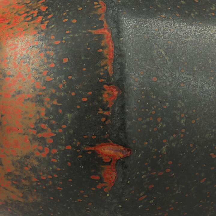 Carl-Harry Stålhane (1960s) Unique Brown Vase 24 cm