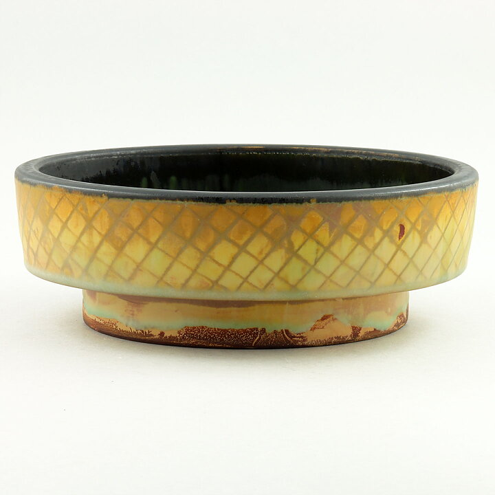Wilhelm Kåge (Farsta 1936) Yellow Segmented Bowl 18 cm