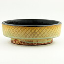Wilhelm Kåge (Farsta 1936) Yellow Segmented Bowl 18 cm
