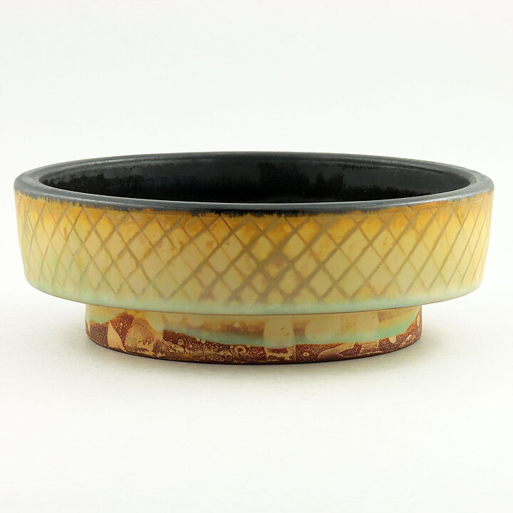 Wilhelm Kåge (Farsta 1936) Yellow Segmented Bowl 18 cm