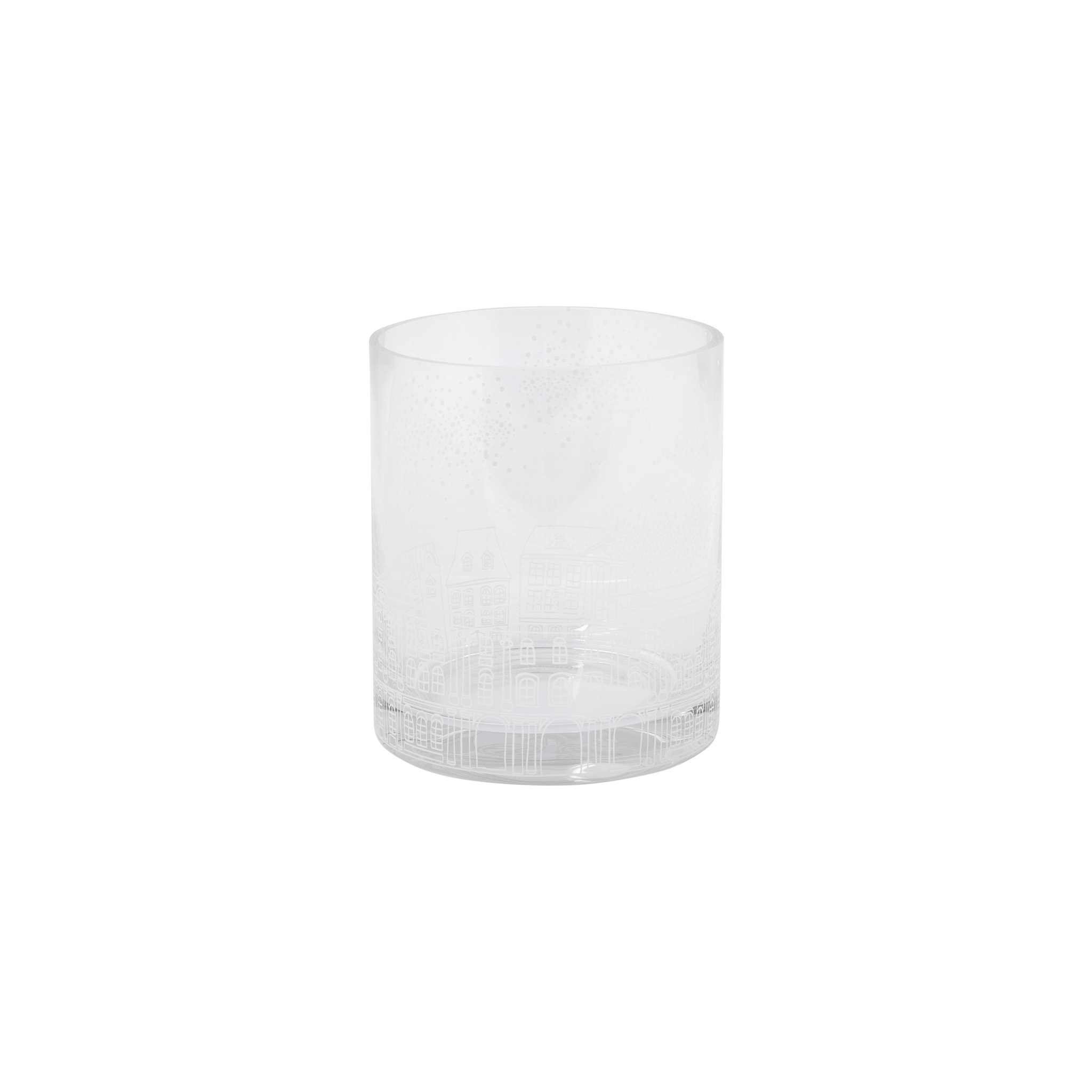 House - Candlestick - Lantern - Vase - Glass - 10x12 cm - Medium - 3