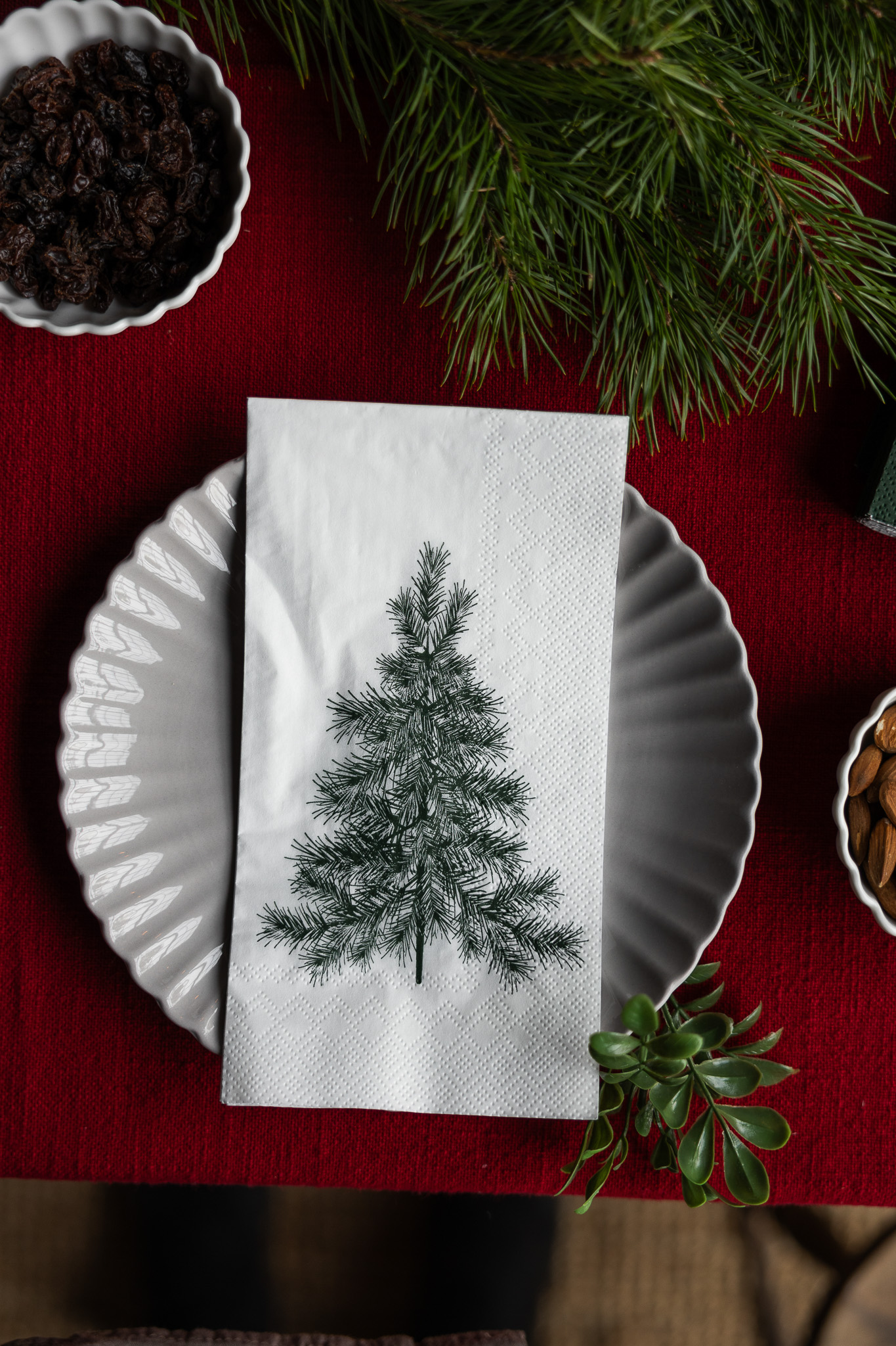 Christmas tree napkin 16-pack - 2