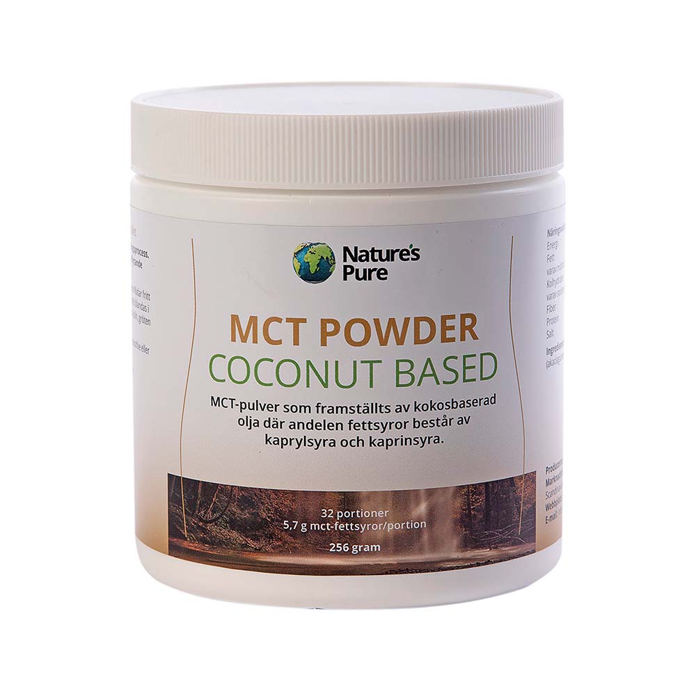 MCT- powder 256 g Natures Pure