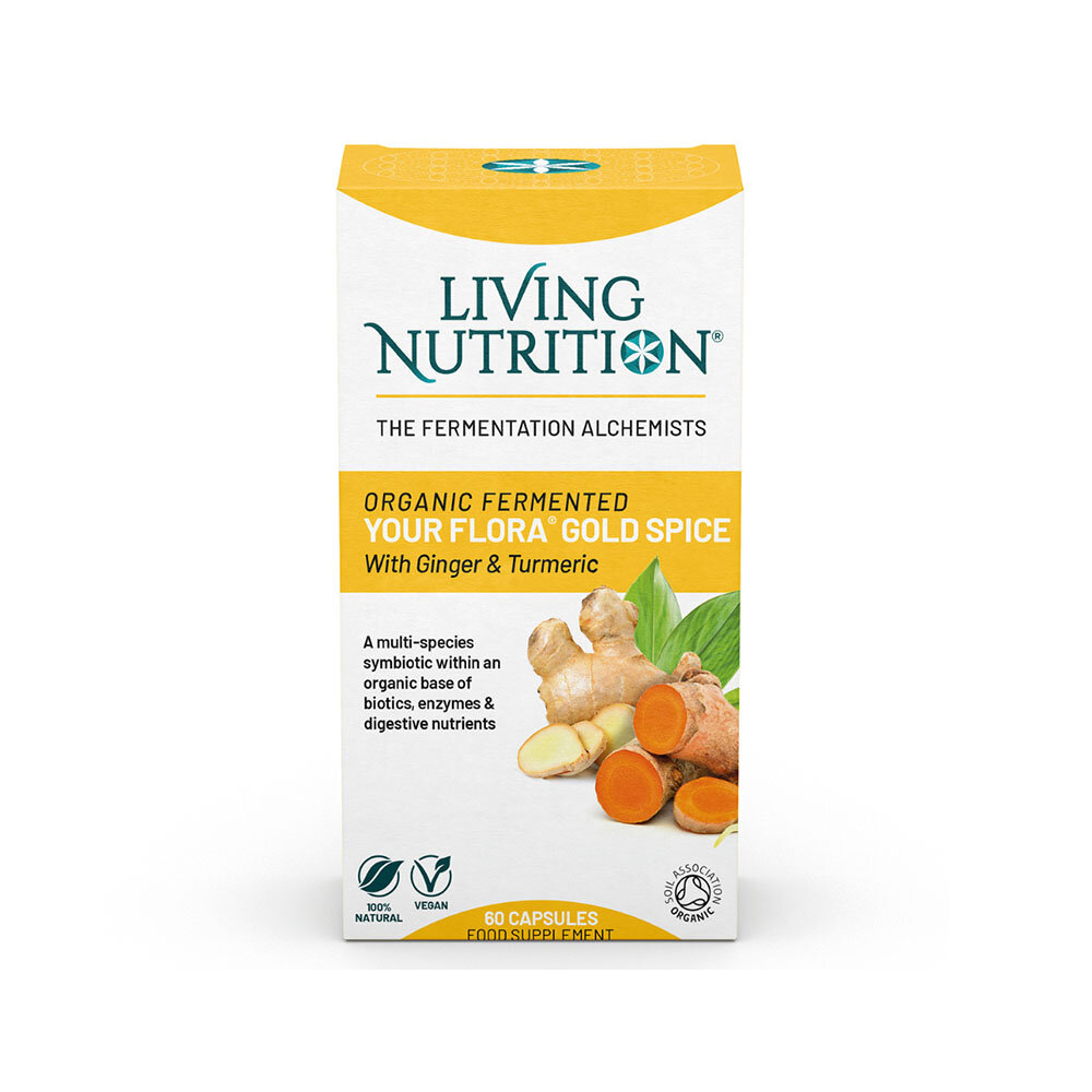 Your Flora Symbiotic Gold Spice 60 kapslar Living Nutrition