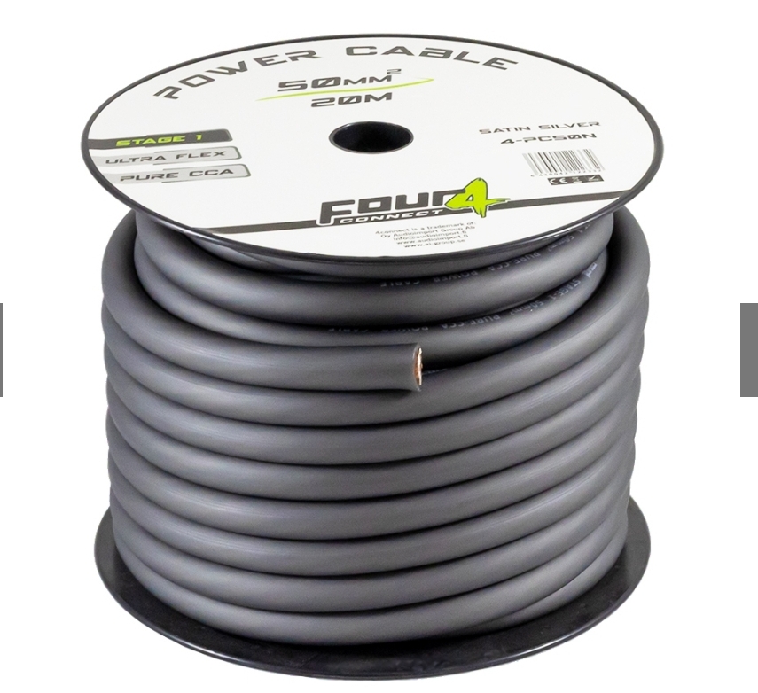 FOUR Connect 4-PC50N power cable 50mm2 grey 20m - 3
