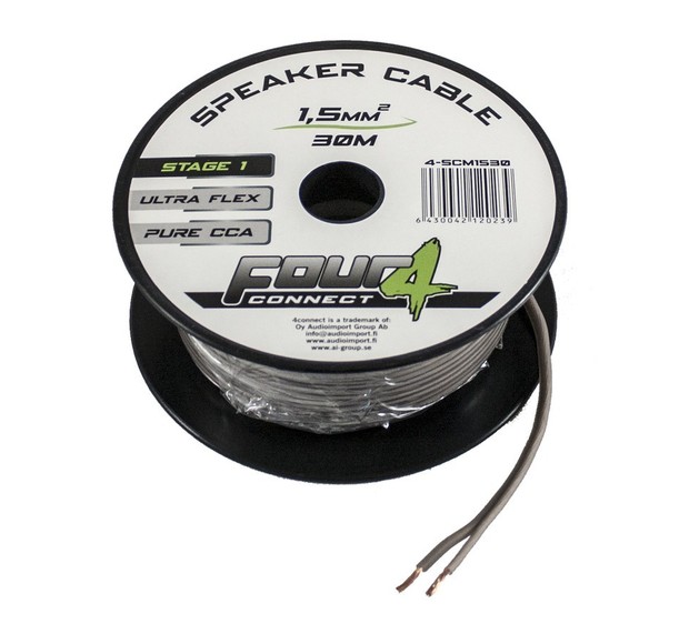 FOUR Connect 4-SCM1530 minispool 2x1.5mm2, 30m