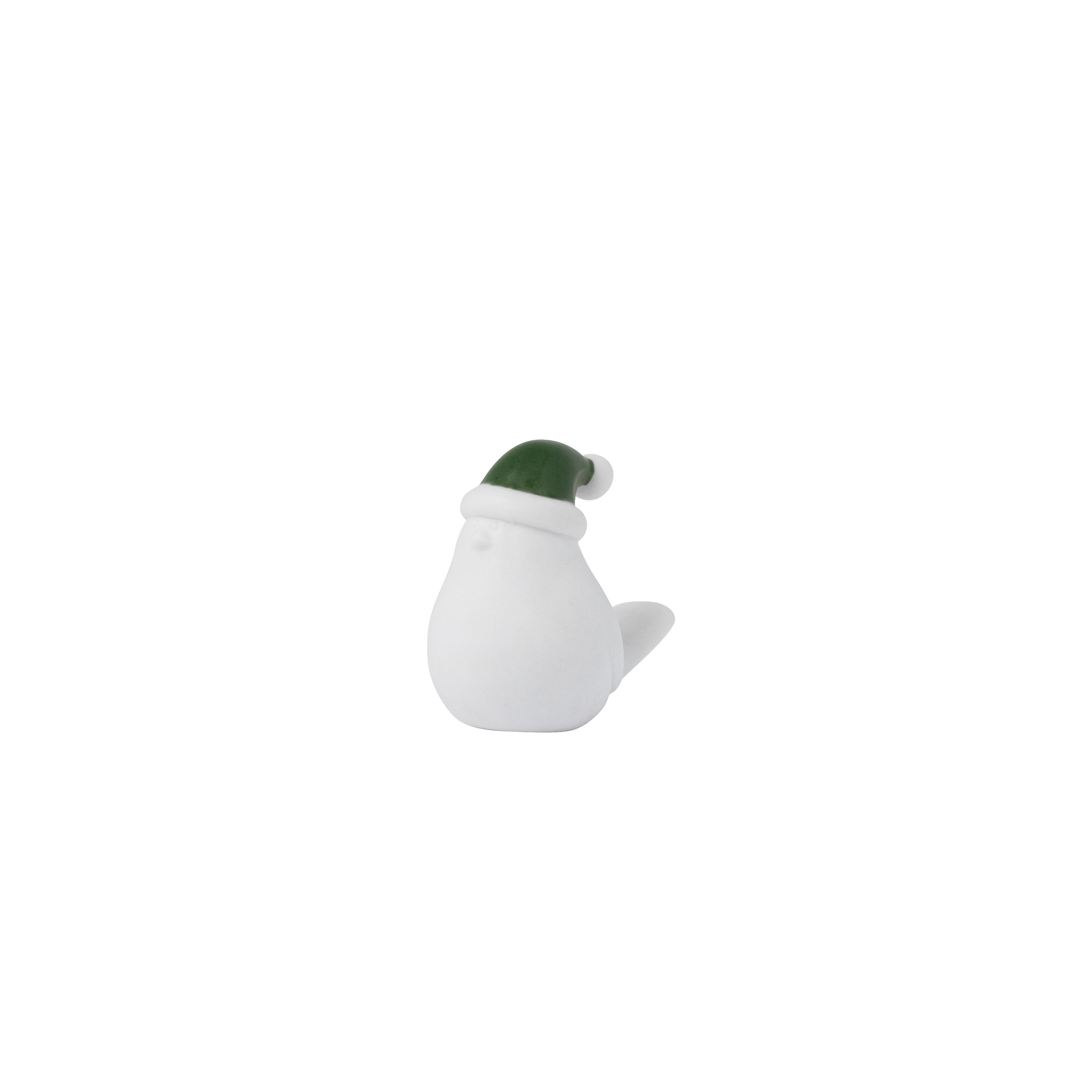 Elin - Fågel - Tomte - Grön - 5,5x3x5 cm - 3
