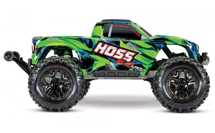 Traxxas HOSS 4x4 VXL 1/10 RTR TQi TSM Grön - 4