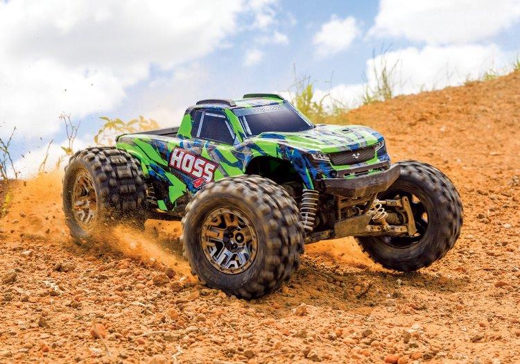 Traxxas HOSS 4x4 VXL 1/10 RTR TQi TSM Grön - 14