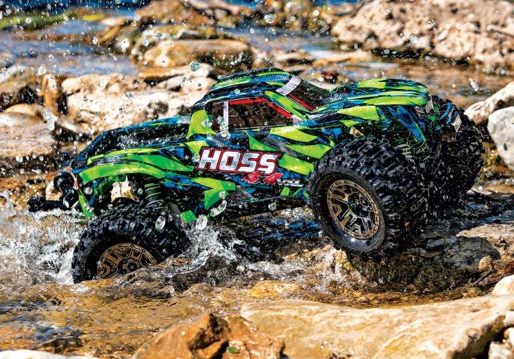 Traxxas HOSS 4x4 VXL 1/10 RTR TQi TSM Grön - 15