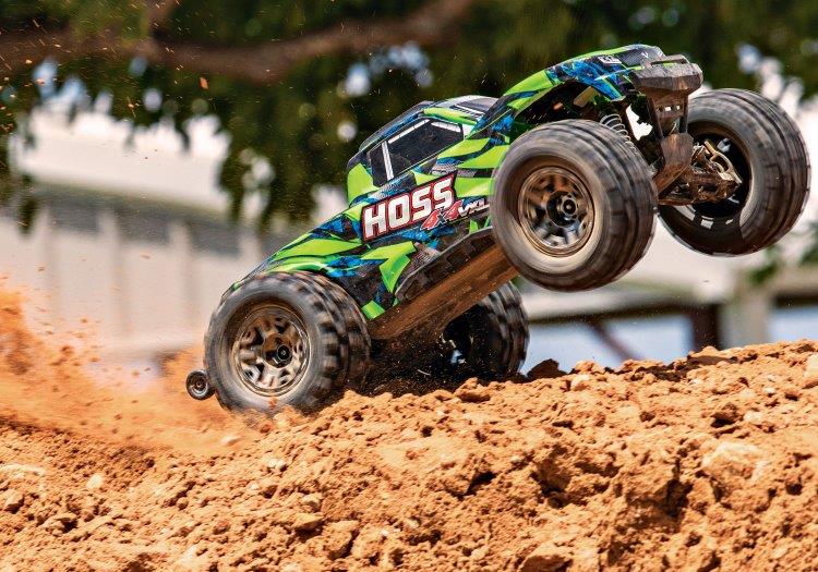 Traxxas HOSS 4x4 VXL 1/10 RTR TQi TSM Grön - 13