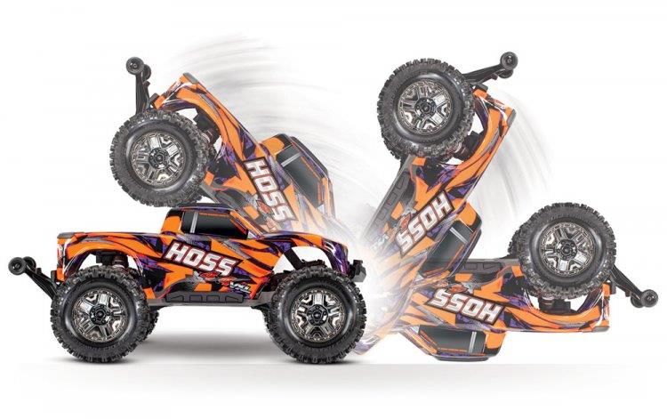 Traxxas HOSS 4x4 VXL 1/10 RTR TQi TSM Grön - 26