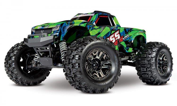 Traxxas HOSS 4x4 VXL 1/10 RTR TQi TSM Grön