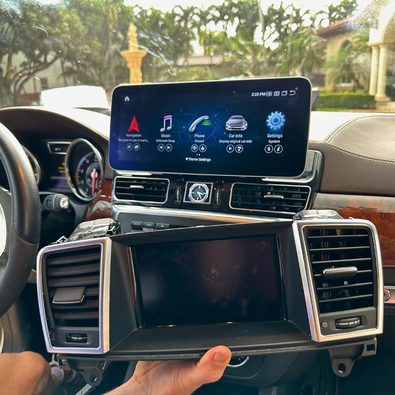 1. w166 Comand 12.3" Android Big touchscreen W166 - 4