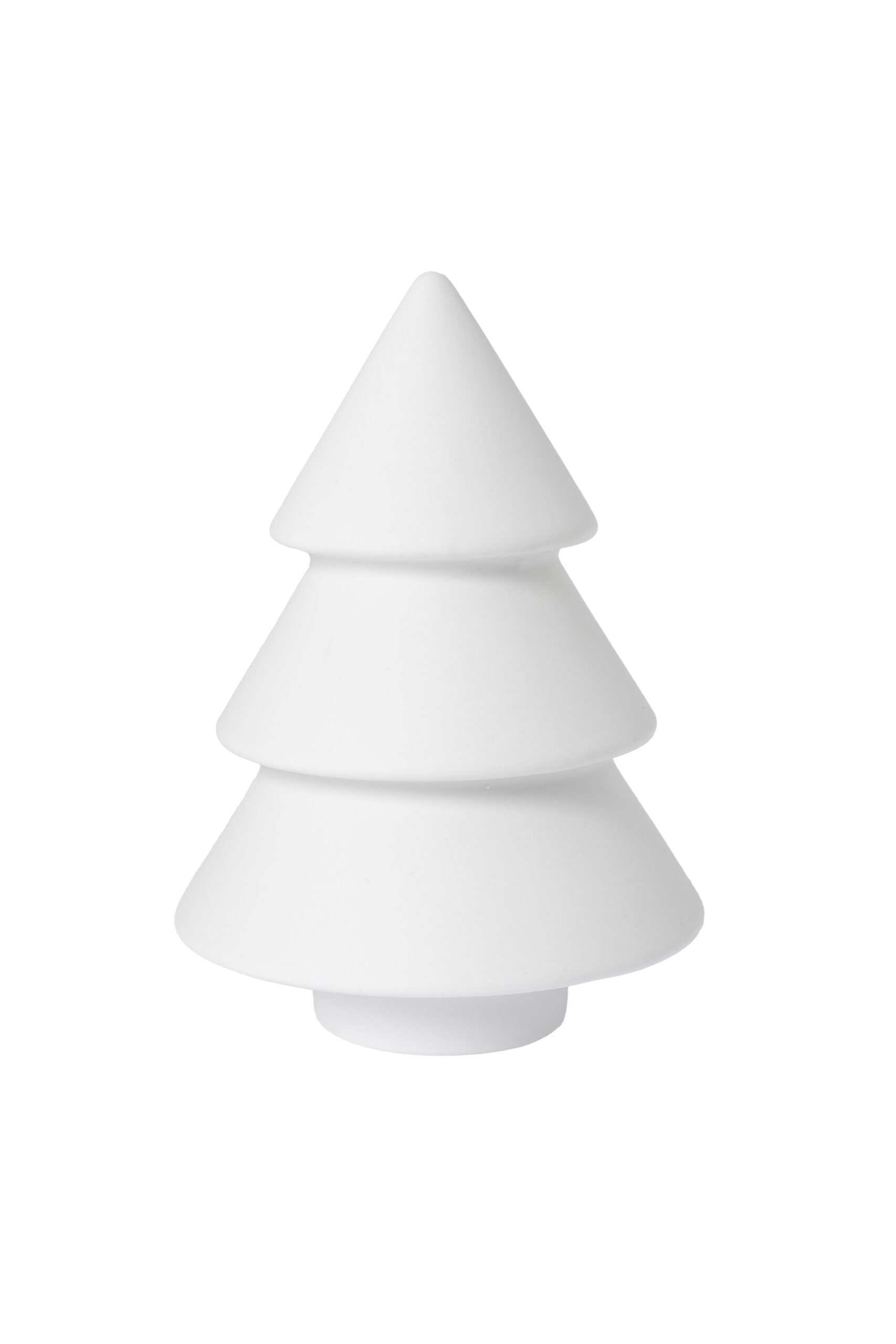 Granshult - Gran - Julgran - Vit Keramik - 10x14,5 cm - 5