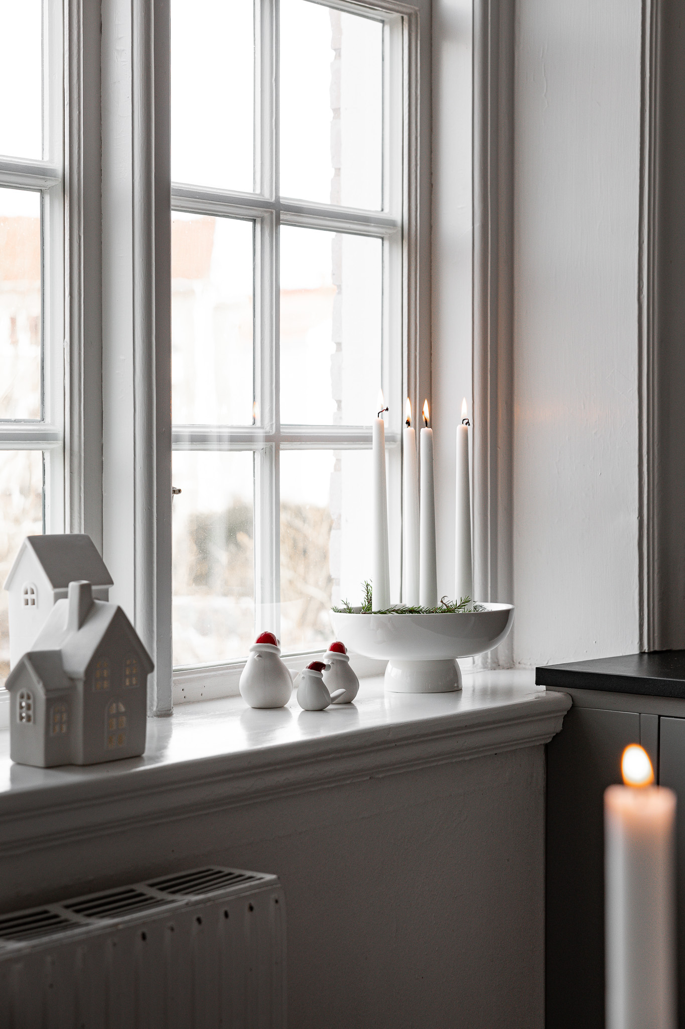 Granhammar - Candlestick - Advent candlestick - White - 7