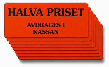 Etikett "HALVAPRISET"