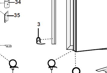 List sealing door lining - 3