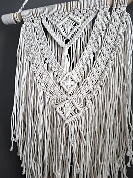 Makramé Väggbonad  - Wallhanging