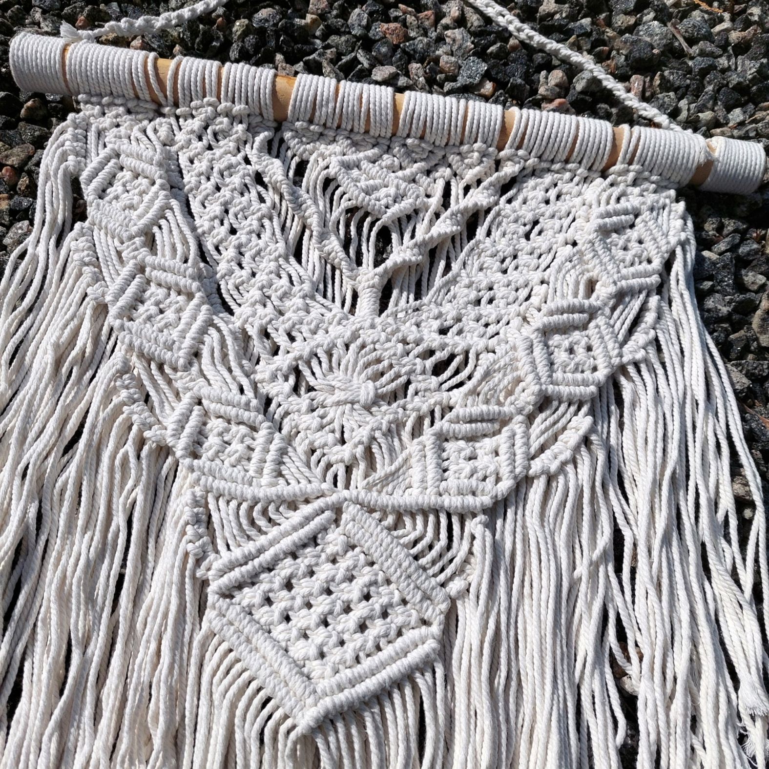 Makramé Väggbonad - Wallhanging - 4