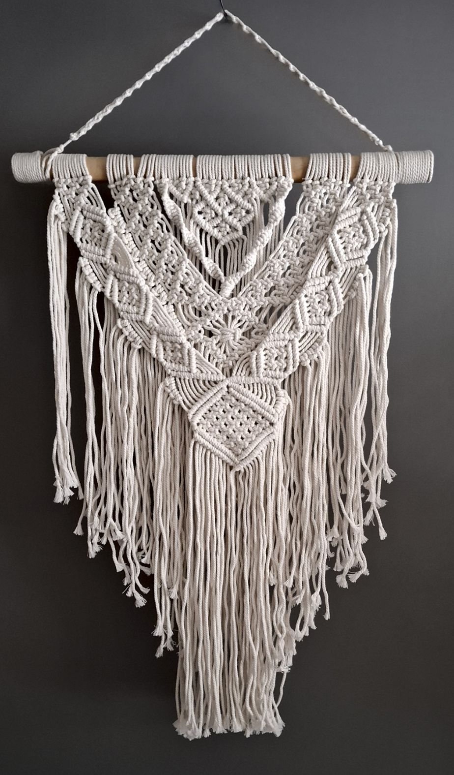 Makramé Väggbonad - Wallhanging