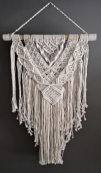 Makramé Väggbonad - Wallhanging
