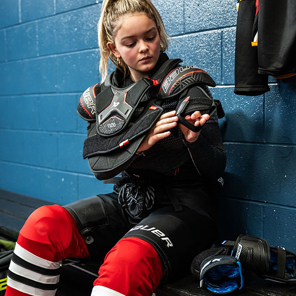 Bauer SP Womens Pro axelskydd - 5