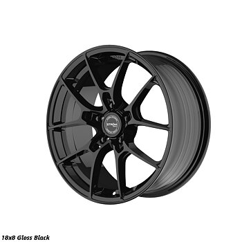 Ström Wheels STR-F1 18x8 ET42 5x112 Gloss Black