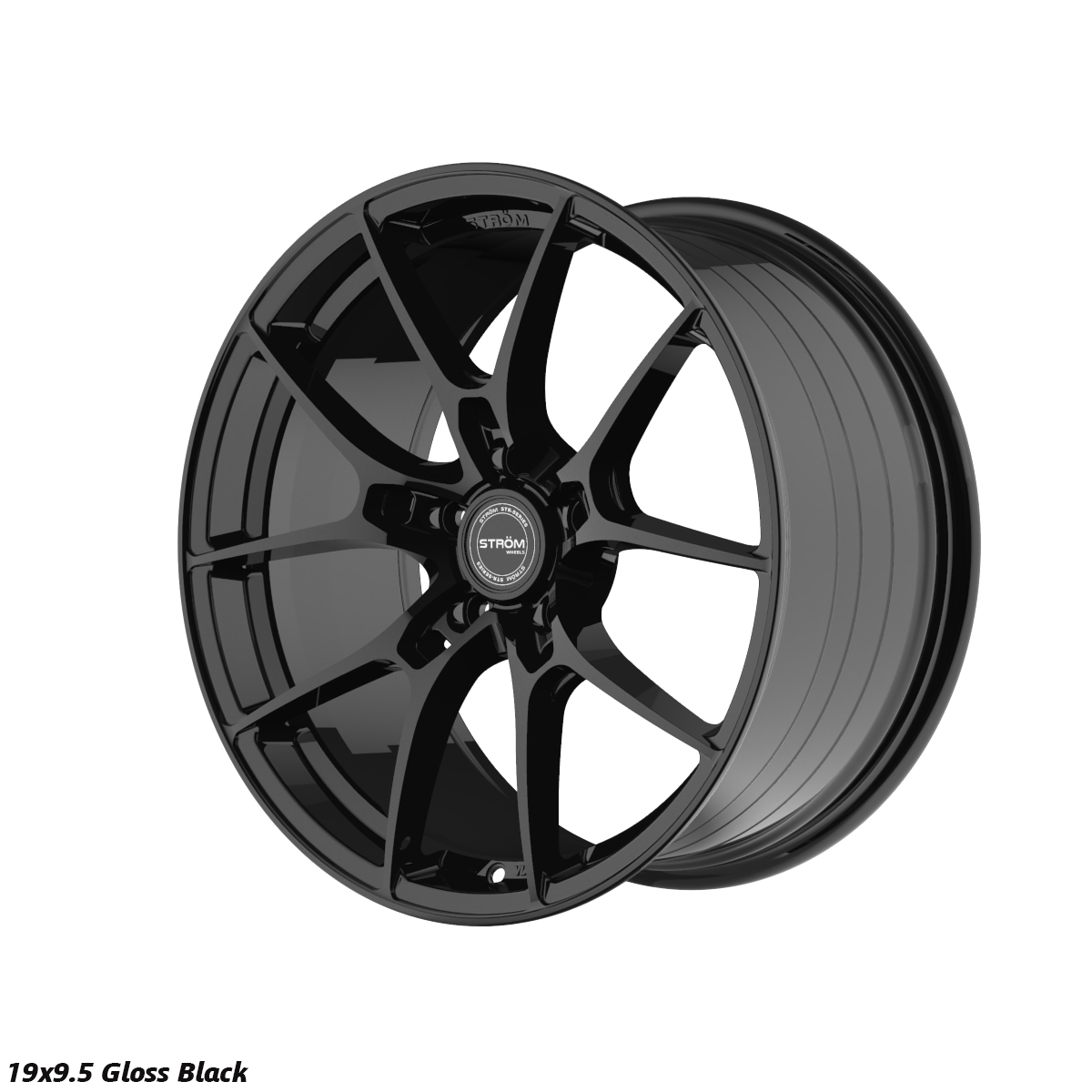 Ström Wheels STR-F1 19x9,5 ET40 5x112 Gloss Black