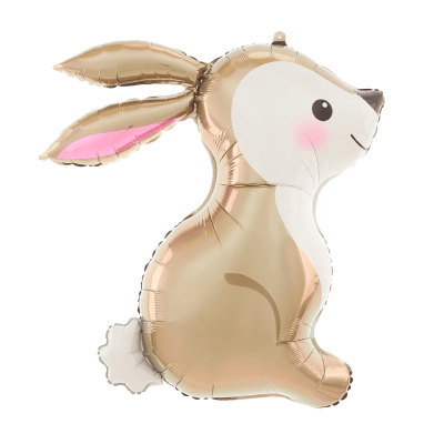 Folieballong Sittande Hare 67 x 80cm