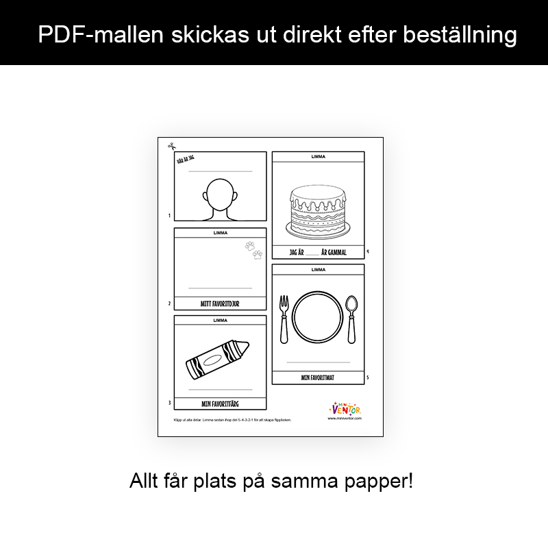 Flippbok - Om mig pyssel - 4