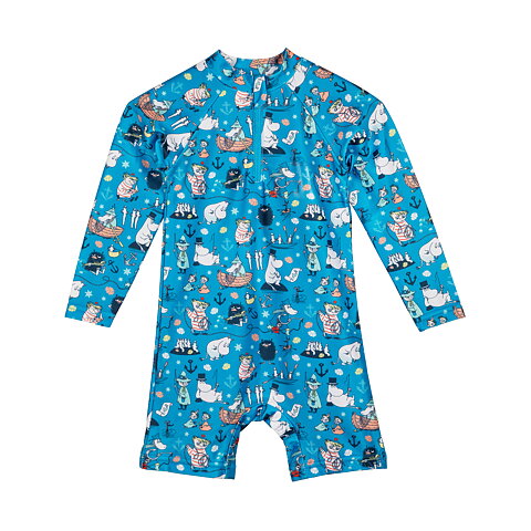 Moomin archipelago swimsuit  blue