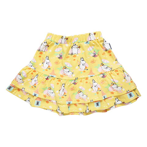 Moomin beach skirt yellow