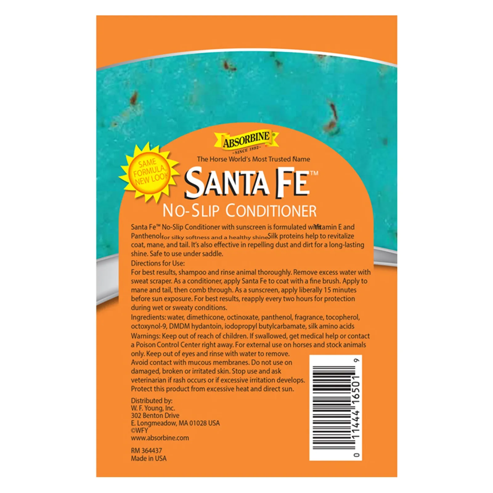 Absorbine Santa Fe No-Slip Conditioner med solfaktor - 3