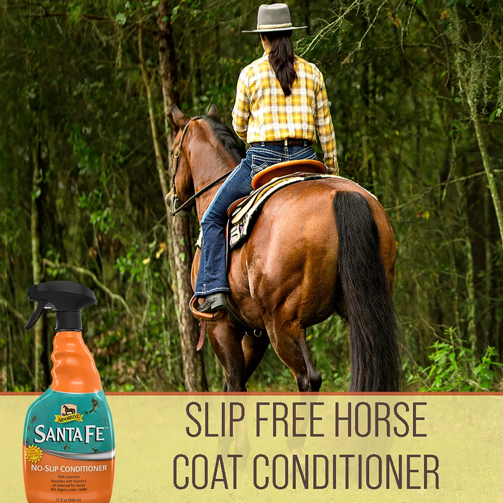 Absorbine Santa Fe No-Slip Conditioner med solfaktor - 4