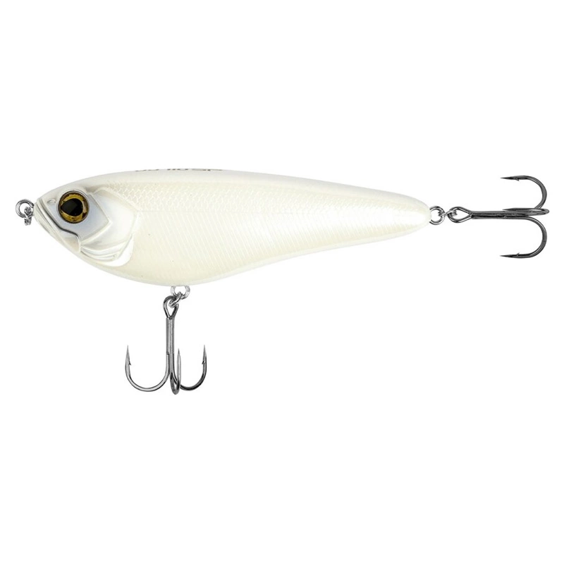 Shimano Yasei Javelin Jerk 11cm är ett jerkbait som har en suverän glidande aktion utformad för stora gäddor. pearl white