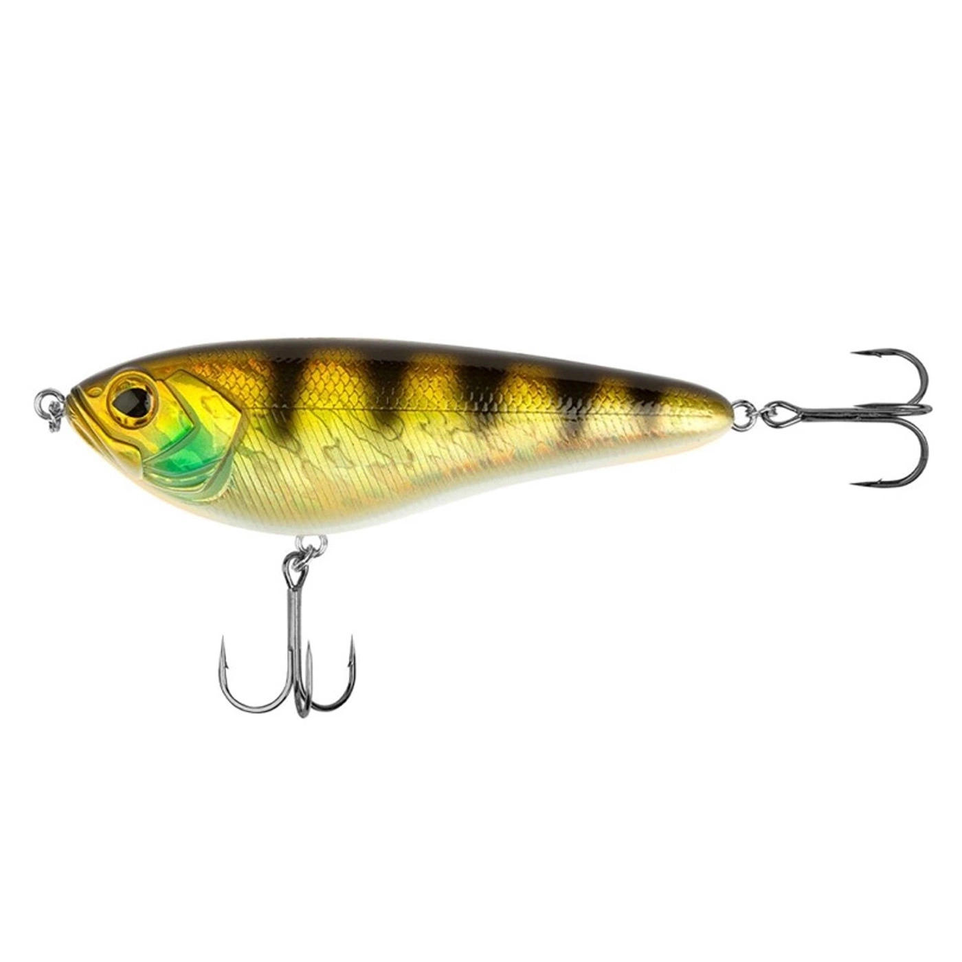 Shimano Yasei Javelin Jerk 11cm är ett jerkbait som har en suverän glidande aktion utformad för stora gäddor. perch
