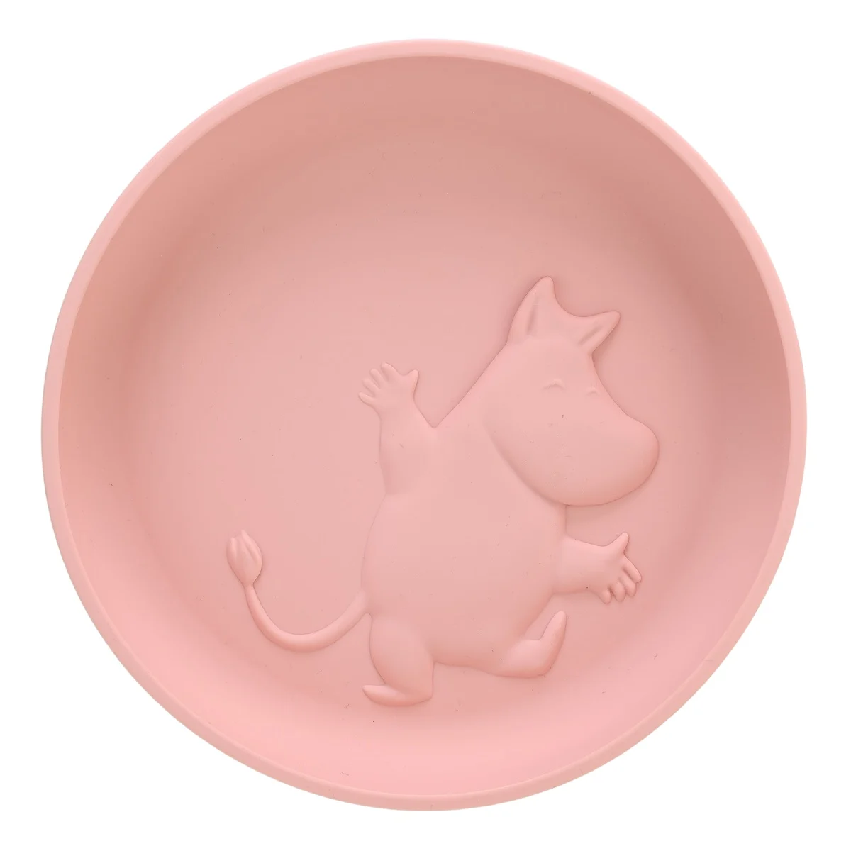 Rätt Start Tallrik Silikon Rosa - Mumin
