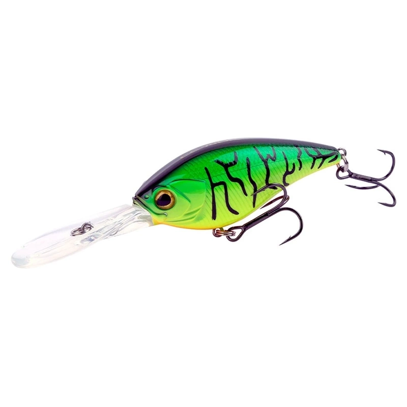 Shimano yasei cover crank är en djupgående wobbler för crankbaitfisket efter abborre, gädda och gös. firetiger