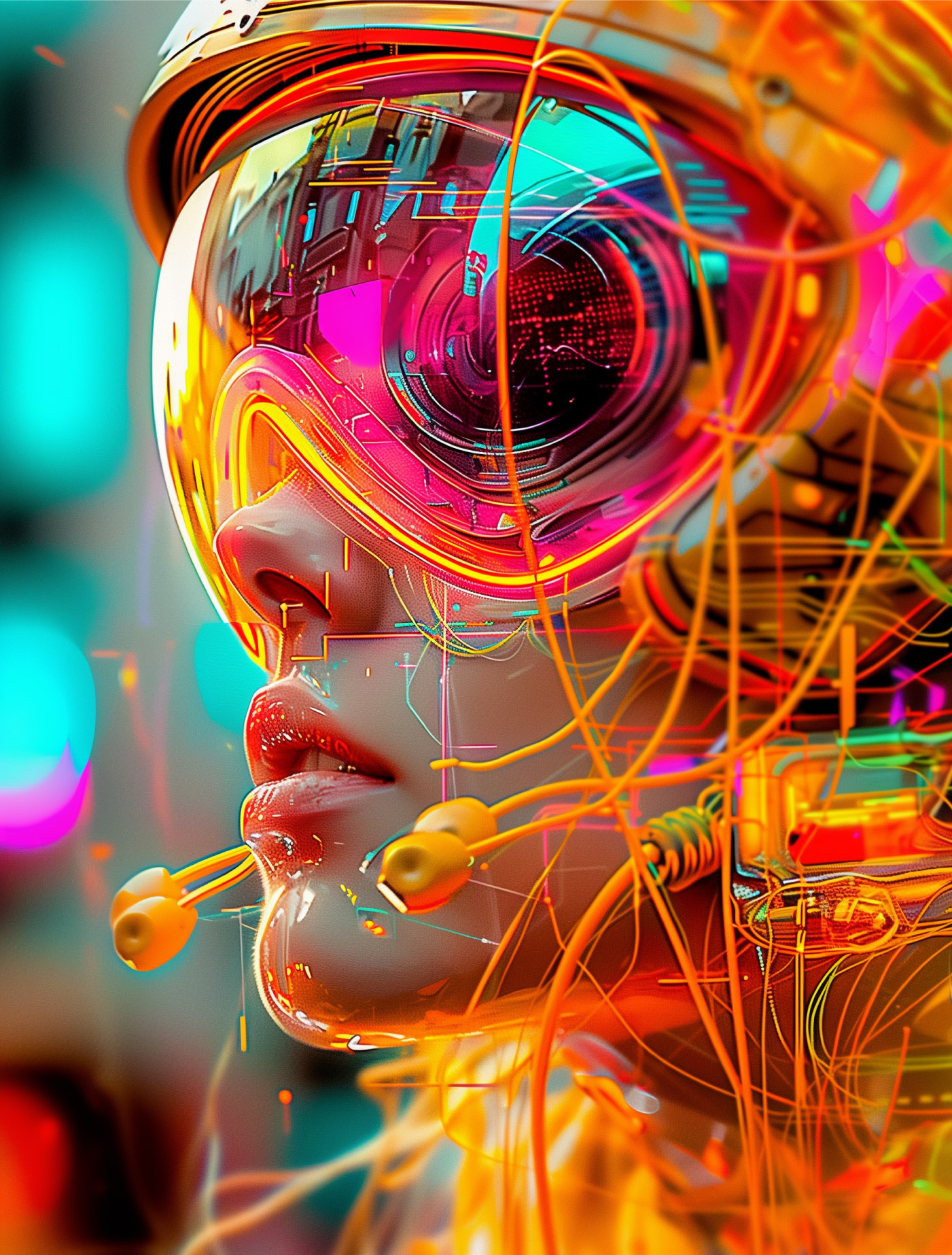 Futuristisk  poster - 2