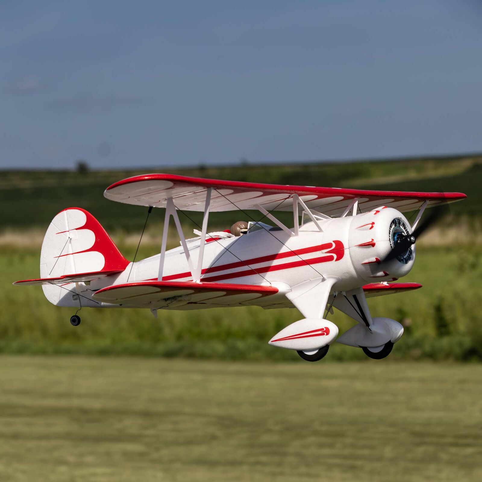 E-Flight UMX WACO BNF Basic with AS3X and SAFE Select, White - 8