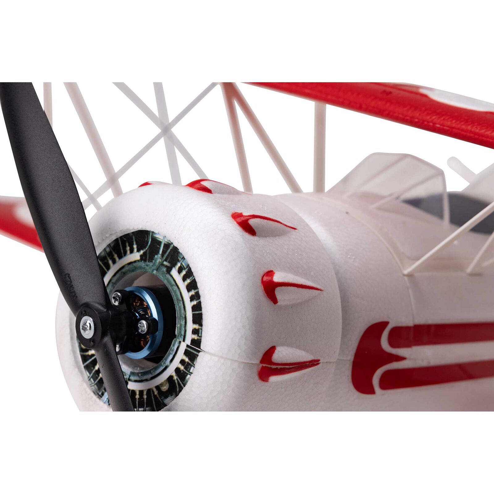 E-Flight UMX WACO BNF Basic with AS3X and SAFE Select, White - 19