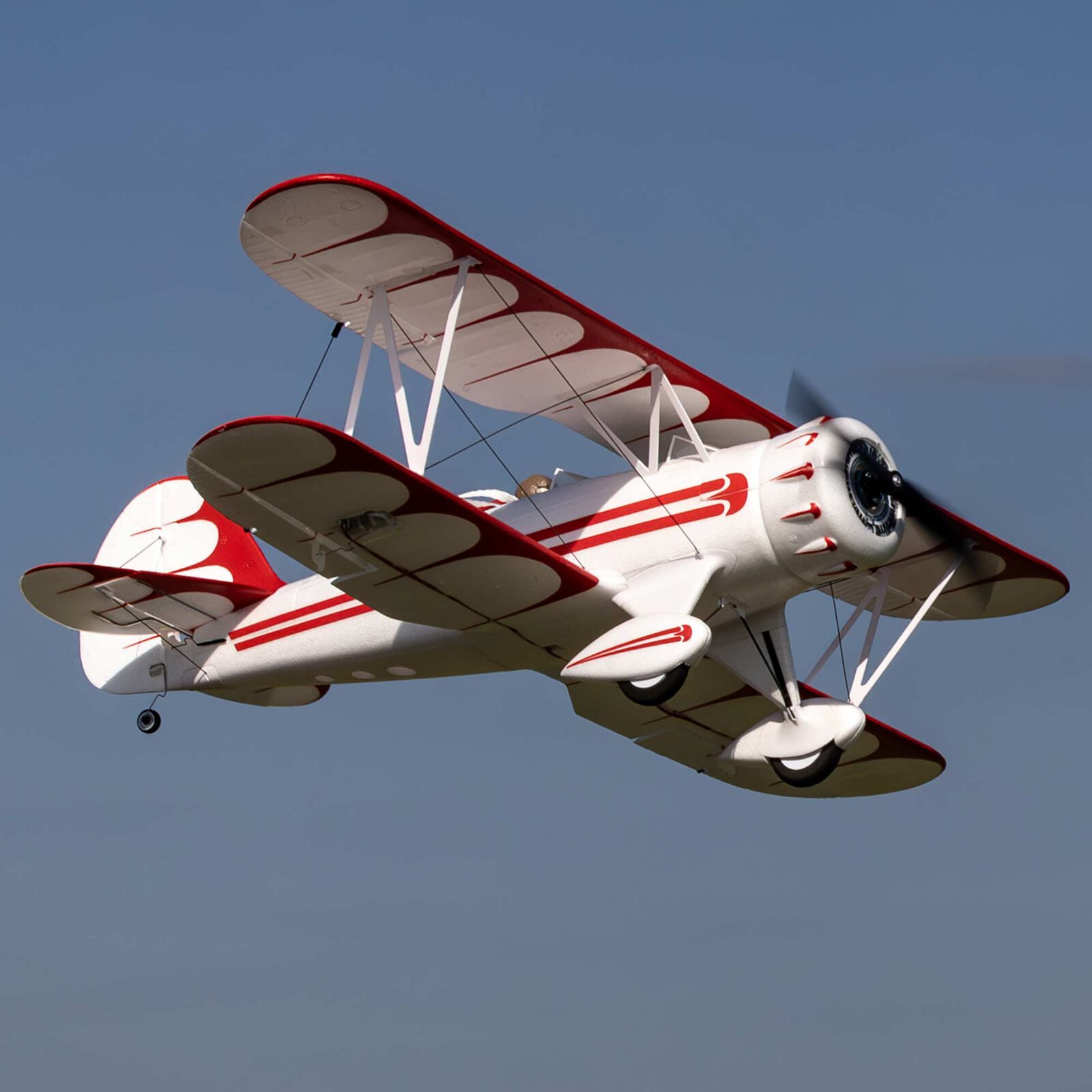 E-Flight UMX WACO BNF Basic with AS3X and SAFE Select, White - 5