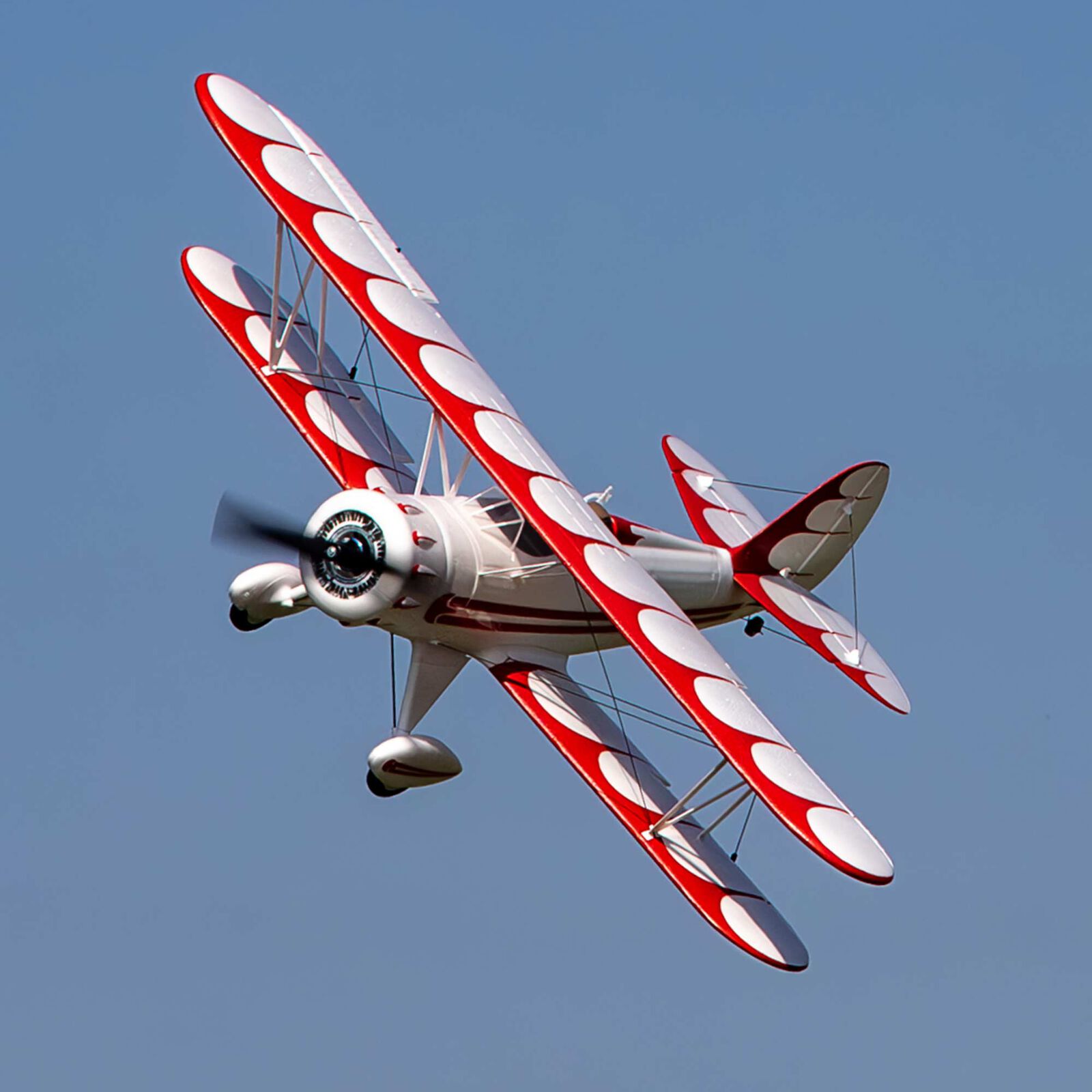 E-Flight UMX WACO BNF Basic with AS3X and SAFE Select, White - 3
