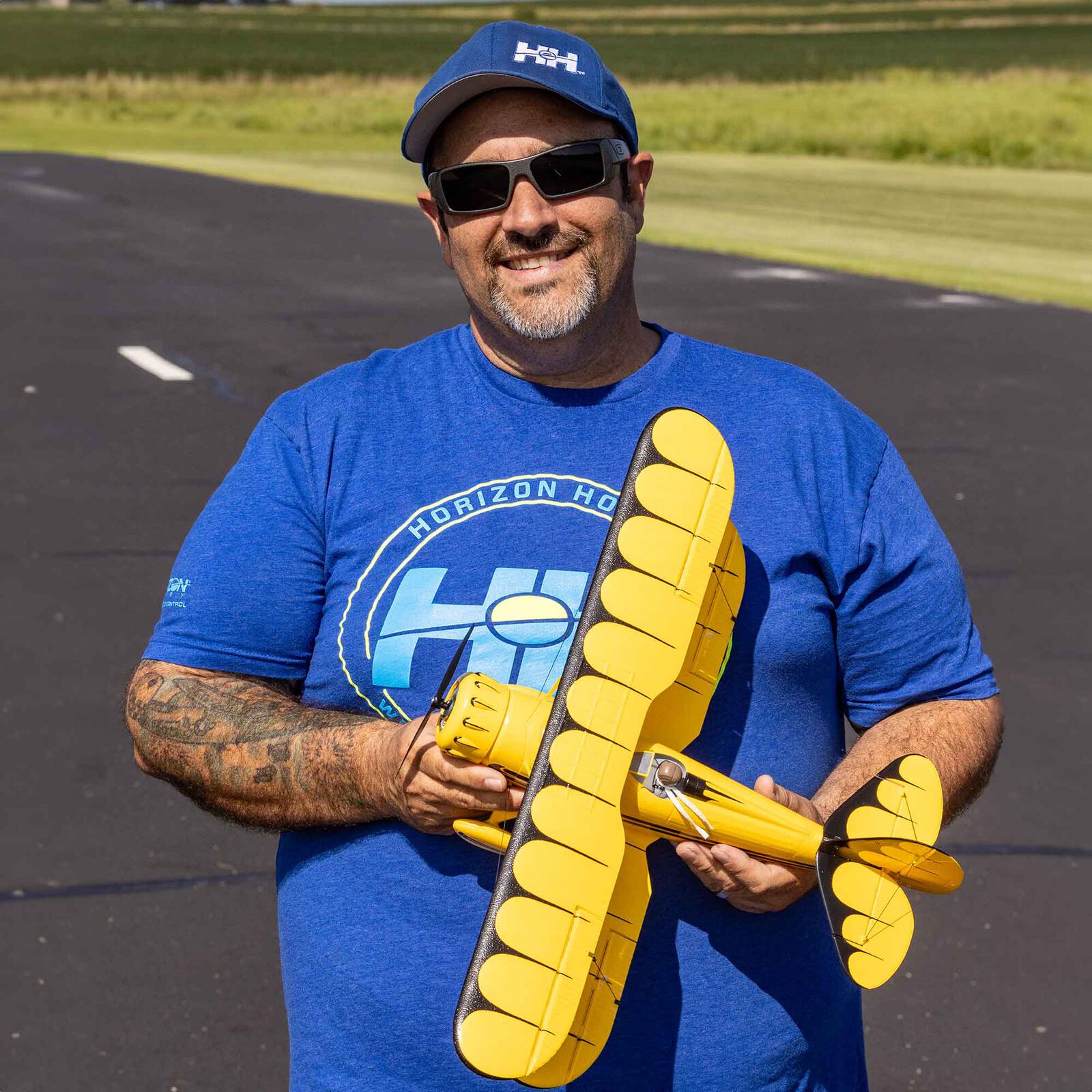 E-Flight UMX WACO BNF Basic with AS3X and SAFE Select, Yellow - 23