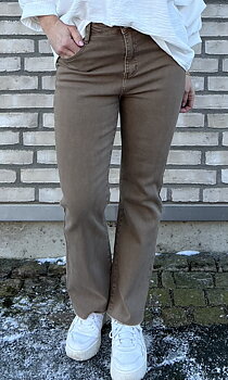 Cosy House Jeans Flared Beige