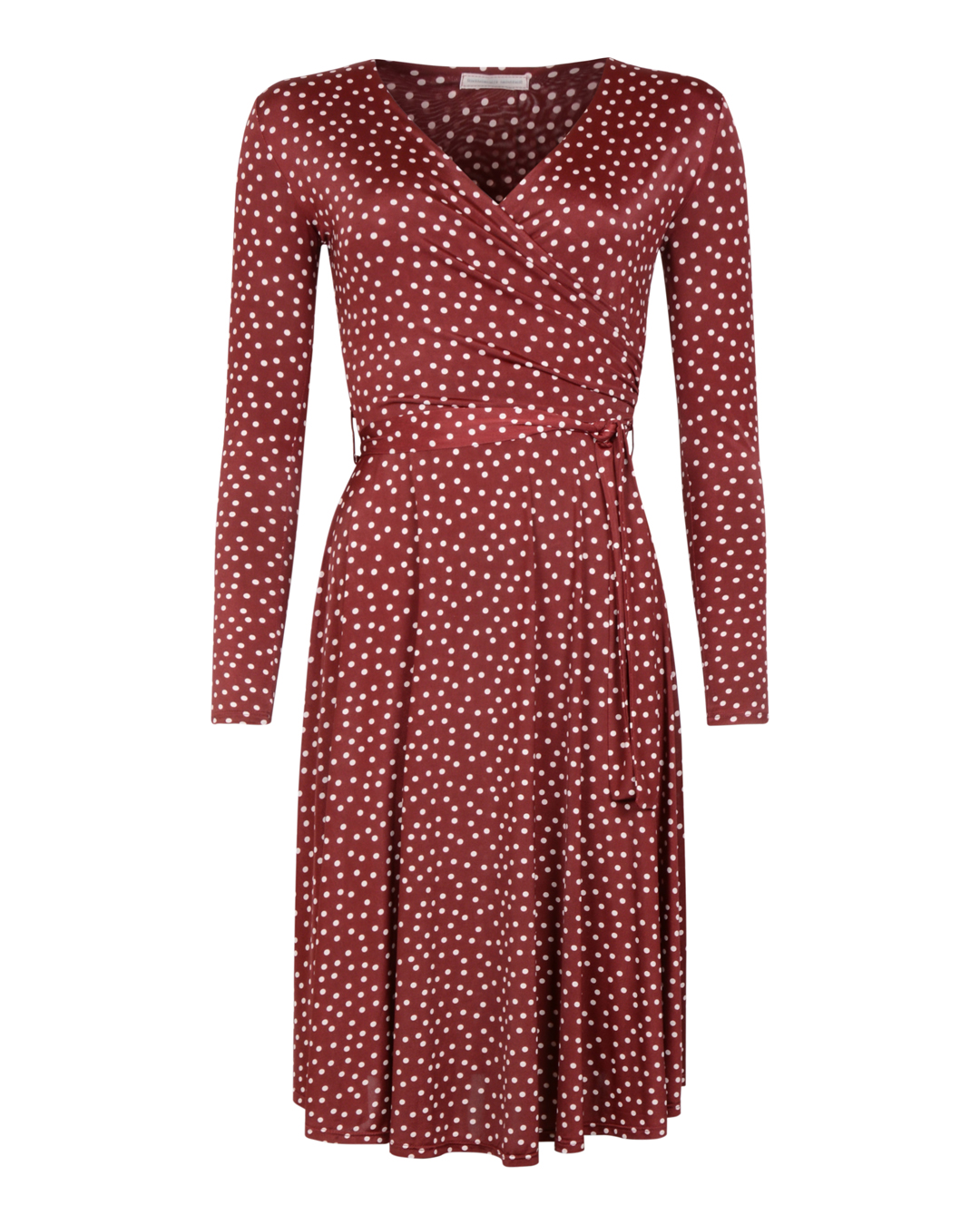 Klänning Marguerite burgundy dot - 7
