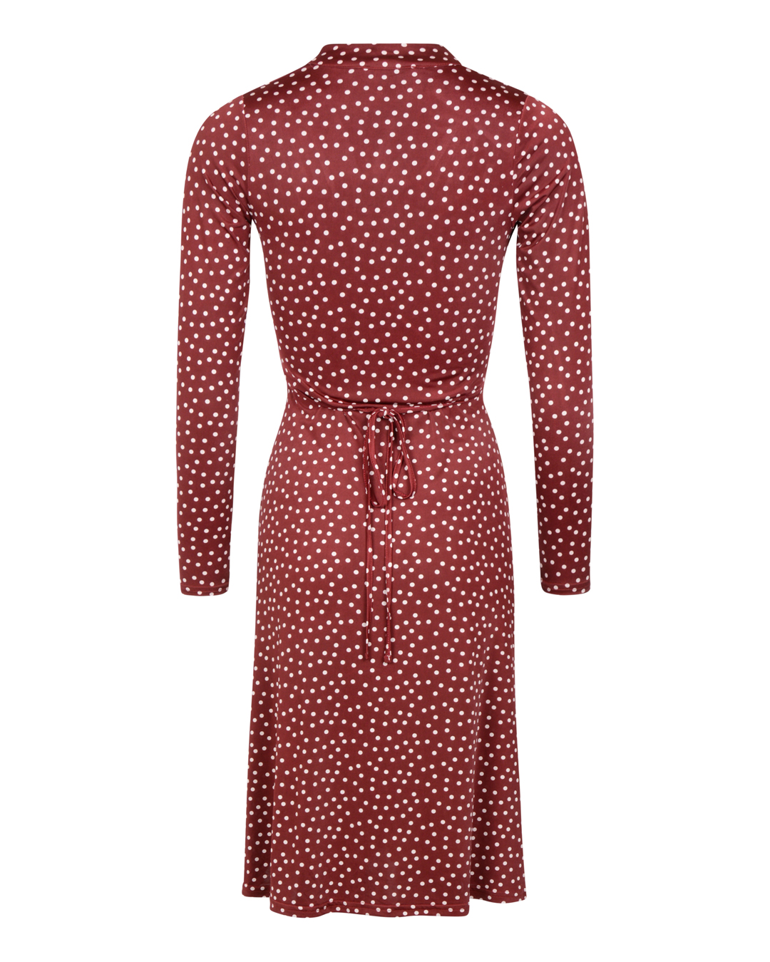 Klänning Pauline burgundy dot - 8